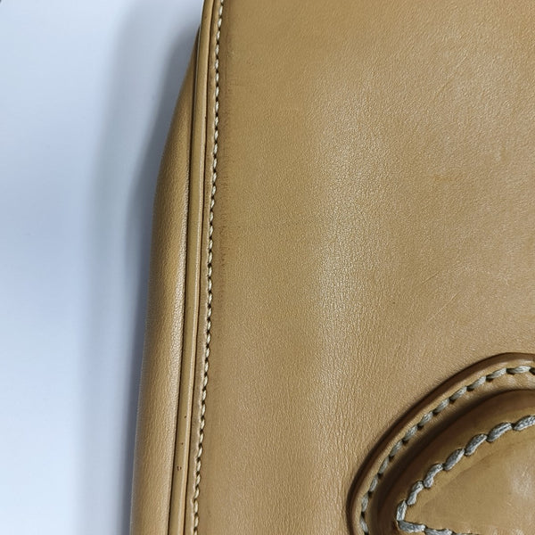 Calfskin Shoulder Bag Yellow