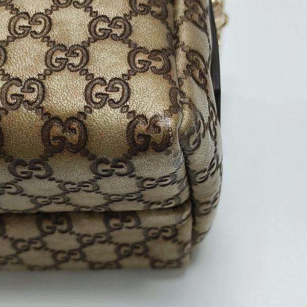 Monogram Calfskin Beige