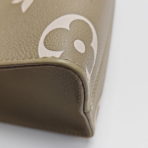 ONTHEGO PM Monogram Calfskin Green