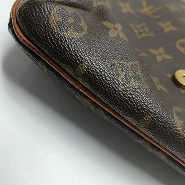 MUSETTE TANGO PM Monogram Coated Canvas Brown