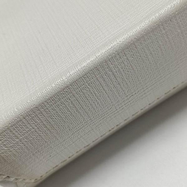 Shopping Bag Calfskin White