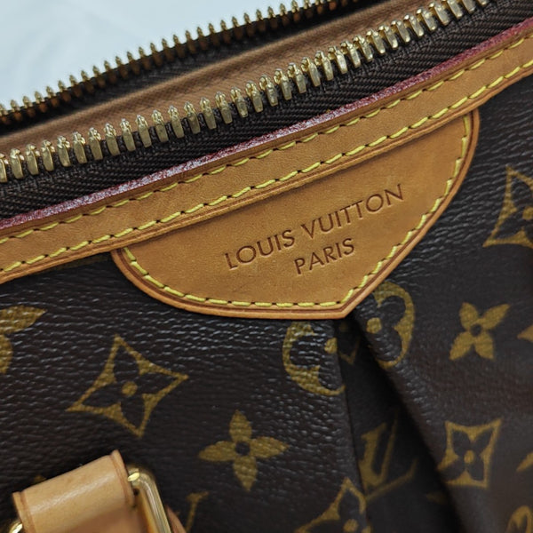 PALERMO PM Monogram Coated Canvas Brown