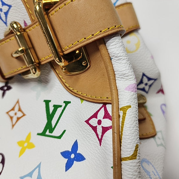 LV × TM CLAUDIA Monogram Coated Canvas White