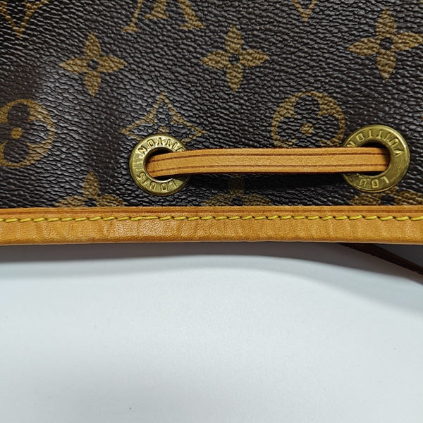 NOÉ BB Monogram Coated Canvas Brown