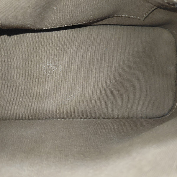 ALMA BB Monogram Coated Canvas Brown