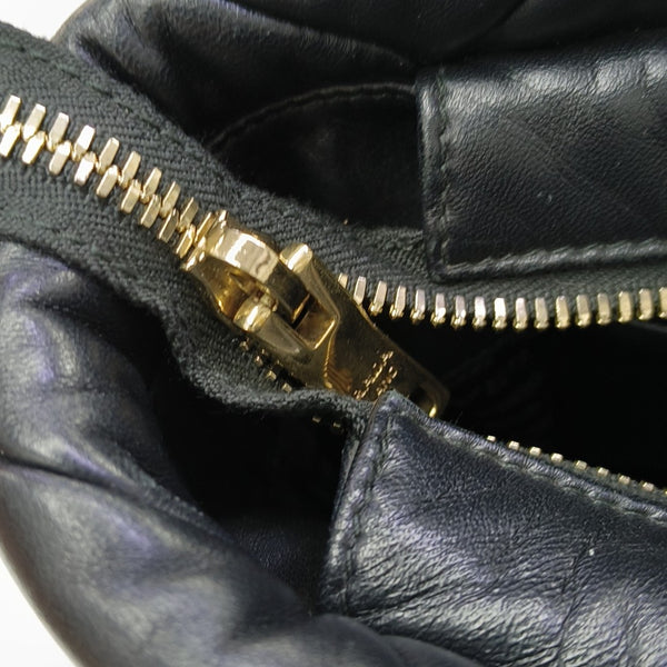 System Quilted Nylon Black