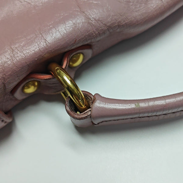 Bow Calfskin Pink