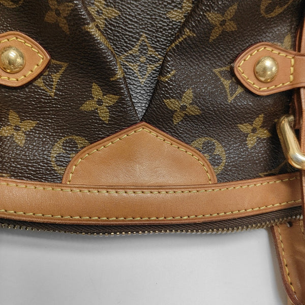 TIVOLI GM Monogram Coated Canvas Brown