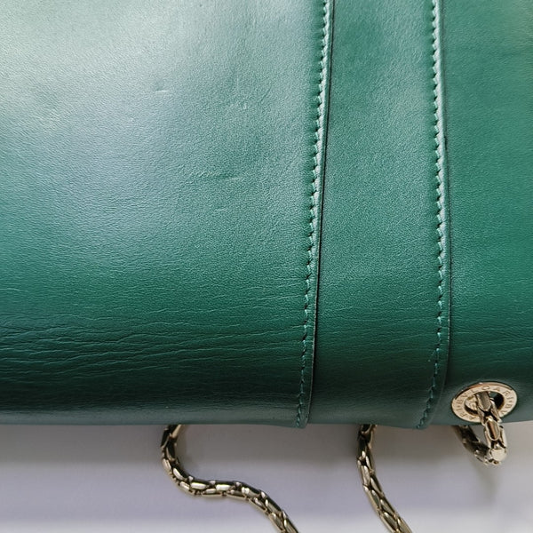 SERPENTI FOREVER Medium Calfskin Green