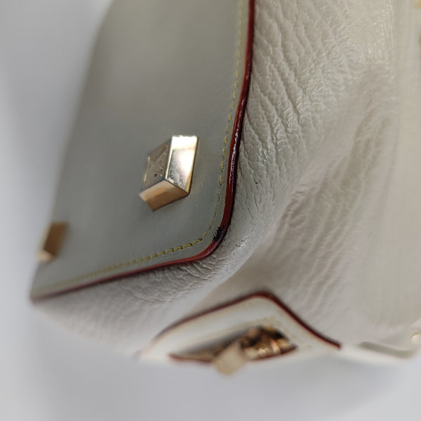 L'INGENIEUX PM Calfskin White