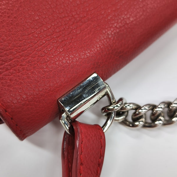 LOCKME BB Calfskin Red