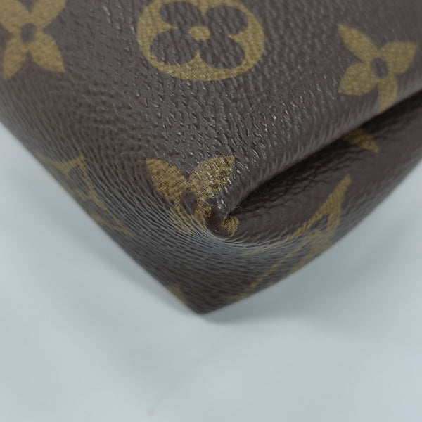 PALLAS BB Monogram Coated Canvas Brown