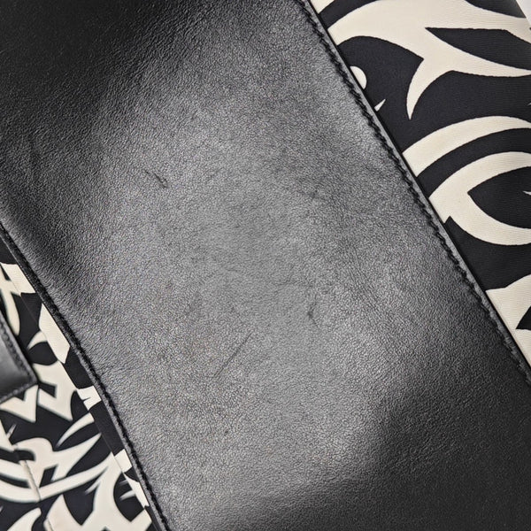 Fabric Shoulder Bag Black