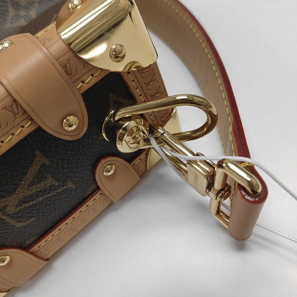 SIDE TRUNK PM Monogram Coated Canvas Brown