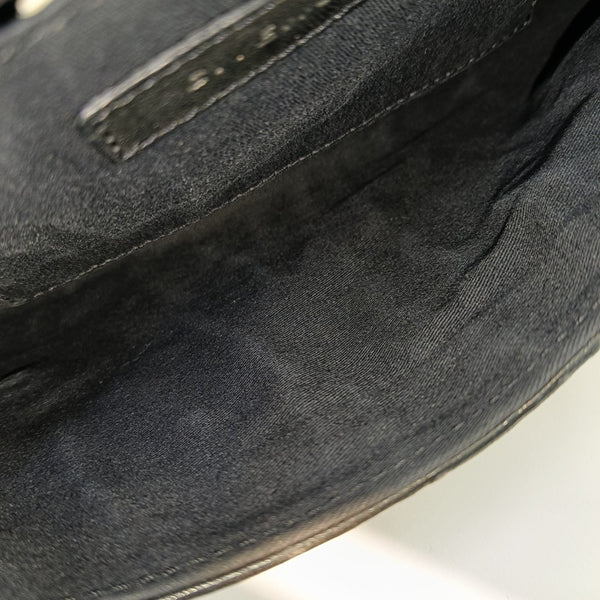 Calfskin Clutch Black