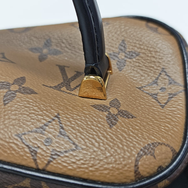 NICE Mini Monogram Coated Canvas Brown