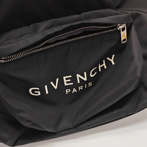 Nylon Backpack Black