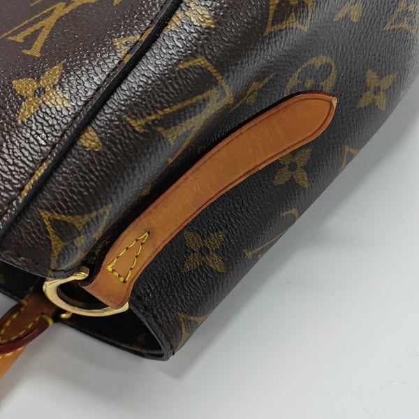 MONTAIGNE Monogram Coated Canvas Brown