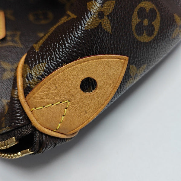 SPEEDY 30 Monogram Coated Canvas Brown