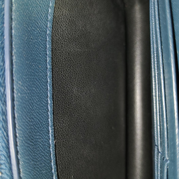 Authenticated pre-owned KATE WOC Velvet Blue - Shoulder Bag at Looply