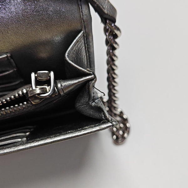 Miu Délice Lambskin Silver