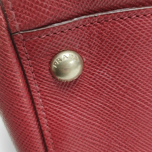 Calfskin Shoulder Bag Red