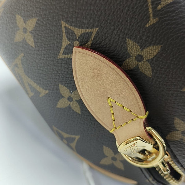 SPEEDY 20 Monogram Coated Canvas Brown