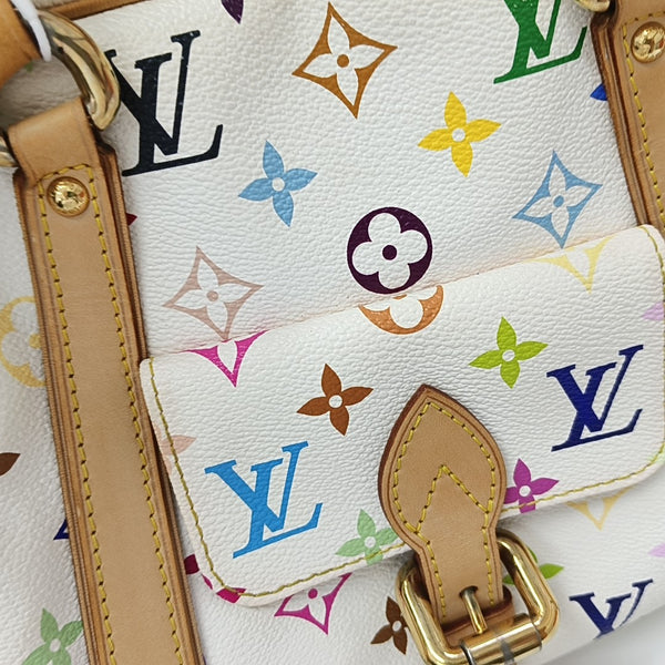 LV × TM PRISCILLA Monogram Coated Canvas White