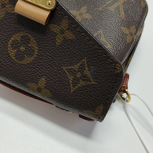 MÉTIS Micro Monogram Coated Canvas Brown