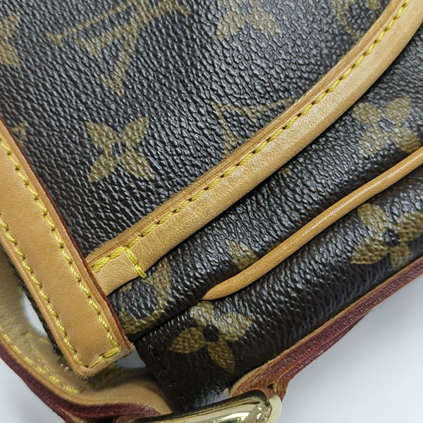 TULUM PM Monogram Coated Canvas Brown