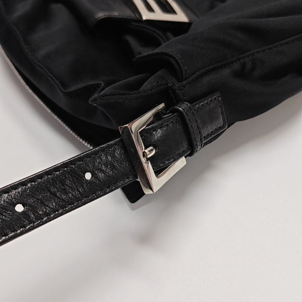 Baguette Medium Fabric Black