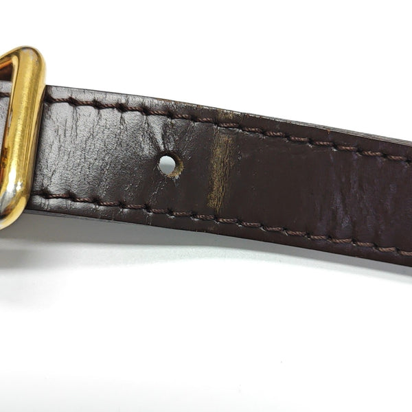 BLOOMSBURY PM Damier Ebene Coated Canvas Brown