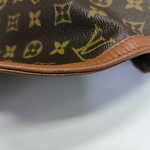 DAME GM Monogram Coated Canvas Brown