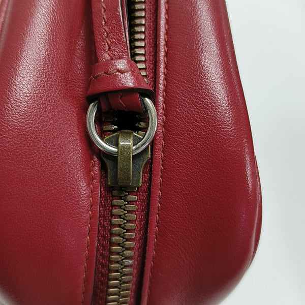 GG Marmont Small Quilted Calfskin Red