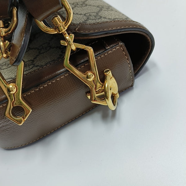 Horsebit 1955 Mini Coated Canvas Beige