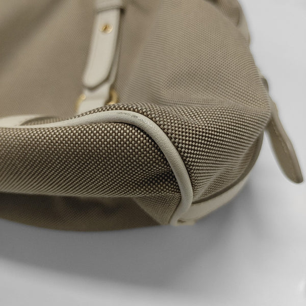 Canvas Shoulder Bag Brown