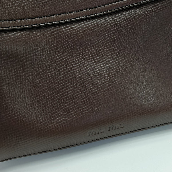 Calfskin Tote Bag Brown