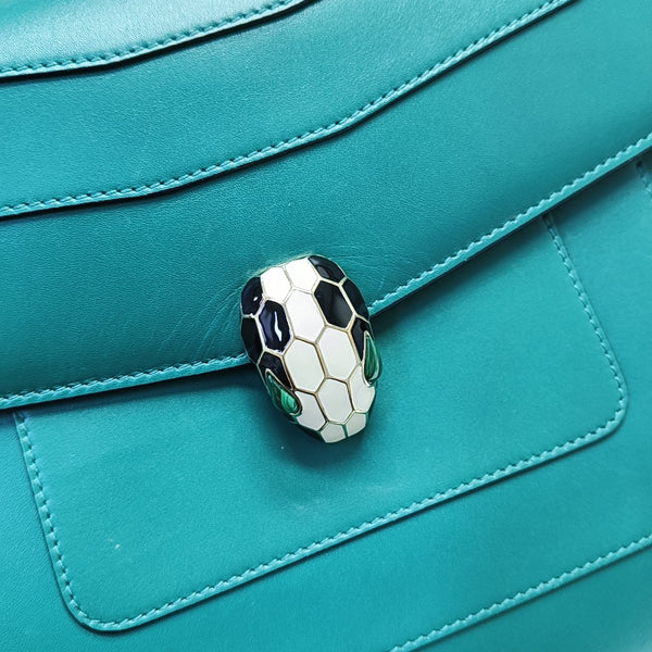 SERPENTI FOREVER Calfskin Green