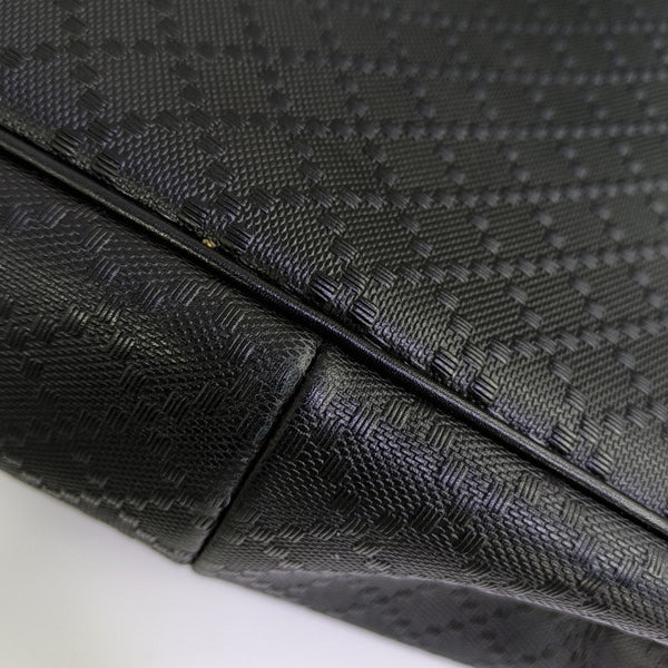 Calfskin Shoulder Bag Black