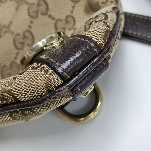 Abbey Monogram Canvas Brown