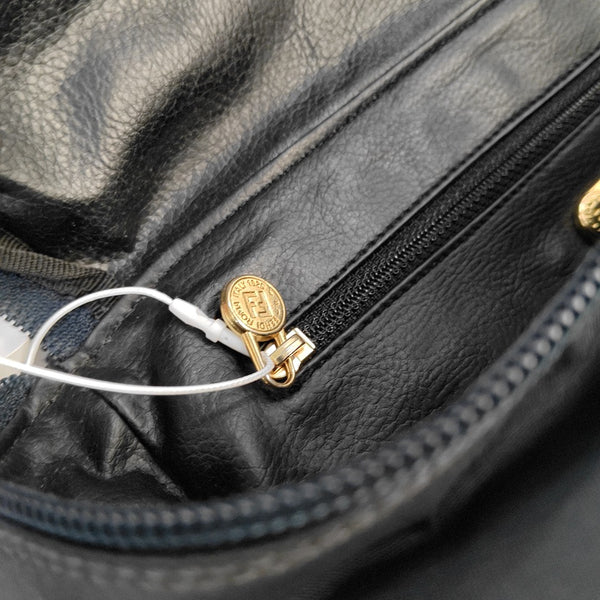 Nylon Crossbody Bag Blue