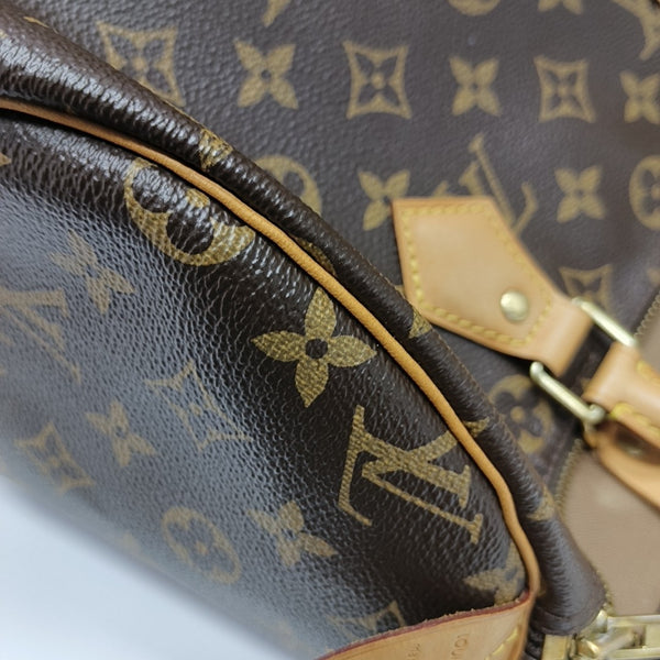 SPEEDY 30 Monogram Coated Canvas Brown
