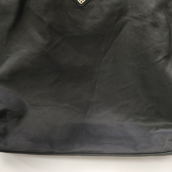 Nylon Shoulder Bag Black