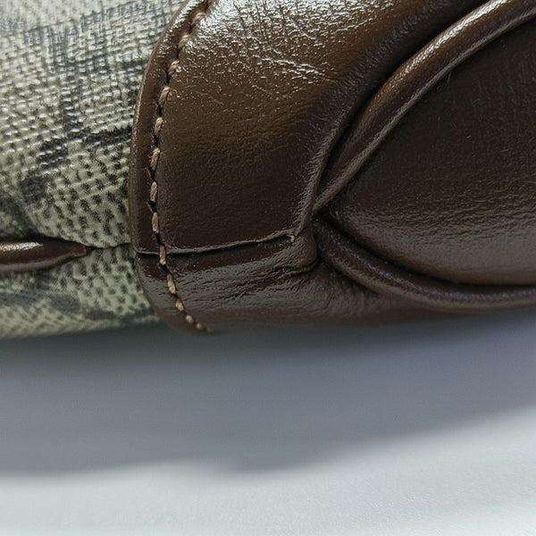 Jackie 1961 Mini Monogram Coated Canvas Beige
