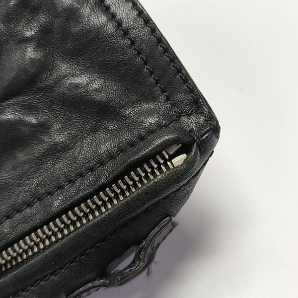 Calfskin Shoulder Bag Black