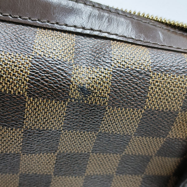 BERKELEY Damier Ebene Coated Canvas Brown