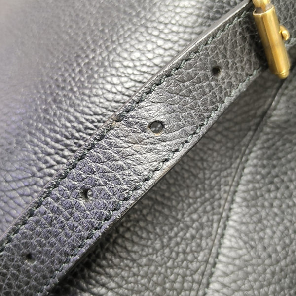 Calfskin Backpack Black