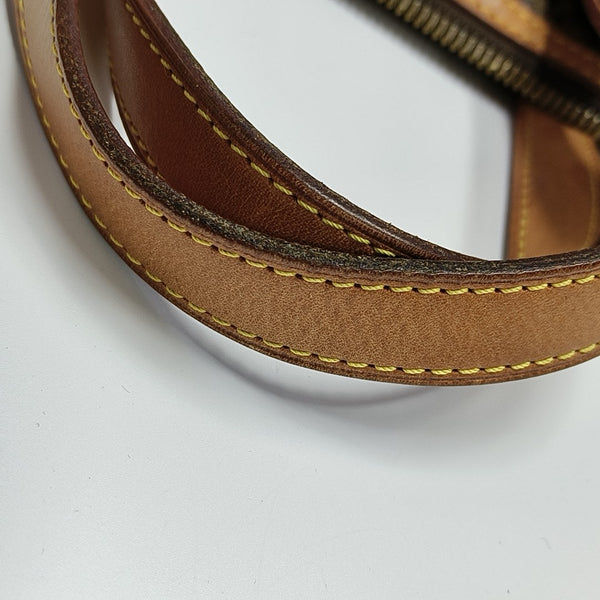 PALERMO PM Monogram Coated Canvas Brown