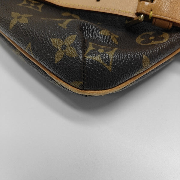 MUSETTE TANGO Monogram Coated Canvas Brown