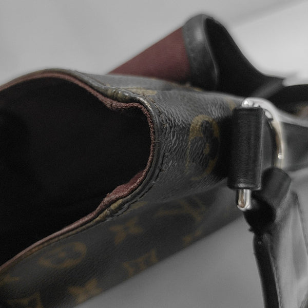 Monogram Coated Canvas Brown